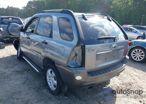 2007 Kia Sportage Ex/Lx из США, поврежденный, VIN KNDJF723377331109